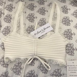 For Love and Lemons Bralette/bra tap